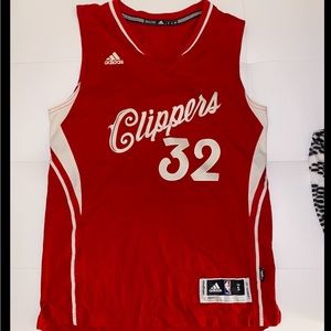 NBA Los Angeles Clippers Adidas Jersey Men’s Small Christmas 2015